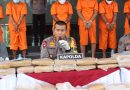 Polda Banten Ekspose Kasus Penyelundupan 159 Kg Ganja antar Provinsi Polda Banten Ekspose Kasus Penyelundupan 159 Kg Ganja antar Provinsi